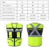[Irfora] Reflective Safety Vest, High Visibility Reflective Safety Vest Zip