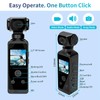 HalePower 4K HD Pocket Camera with Rotatable Wide Angle Lens,