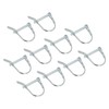 sourcing map 10Pcs 3/16" Dia Trailer Coupler Pin, 1-5/8" Long