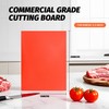 CLIVIA Commercial Grade Cutting Board for Kitchens,Plastic Chopping Board, 20