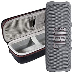 JBL Flip 6 IP67 Waterproof Portable Wireless Bluetooth Speaker with Exclusive Protective Hardshell Case (Gray)