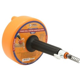 Thrifco Plumbing 4400722 General Wire 1/4 Inch X 25 Ft Plastic Drill Drain Auger/Power Clog Chaser