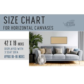 Sense Of Art | Home Sweet Home V2 Quote | Wooden Framed Canvas | Ready to Hang Wall Art for Home Decoration (Green, 42x19)…