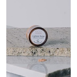 Eco Minerals Perfection Dewy Mineral Foundation Powder Jar 5 g, Lightest Beige