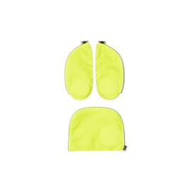 ergobag Fluo Zip Set Visibility Set Pack Cubo and Cubo Light Purchased After July 2019 Set 3-Piece, yellow, Rucksack