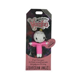 Watchover Voodoo 3-Inch Guardian Angel Keychain - Handcrafted Gift to Bring Good Luck and Positivity Everywhere You Go