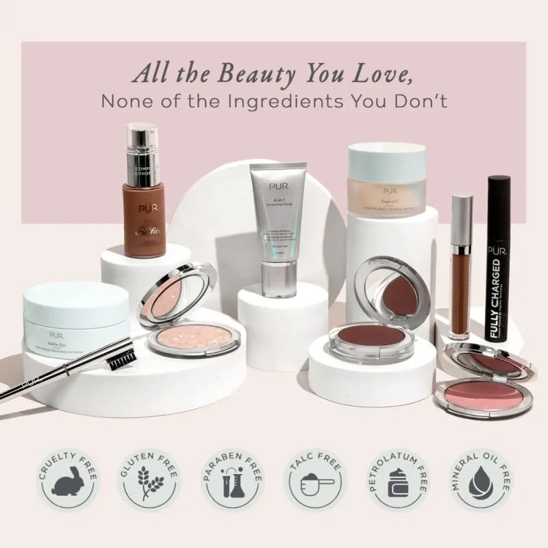 Base De Maquillaje En Polvo Pür Beauty 4 En 1