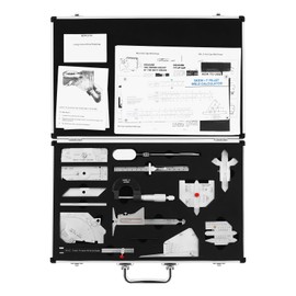 WUSILILU Welding Gauge Tool Kit, Stainless Steel Weld Gauge Set w/13 Tools,Fillet Weld Inspection Tool for Automobile Repair, Plant Equipment