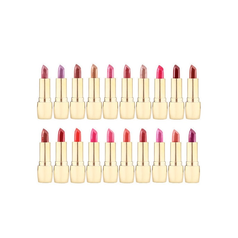 Caracosa Gold Lipstick, choose from a variety of colors /