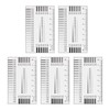 QUARKZMAN 5pcs High Precision SEC Size Estimation Chart 8 cm