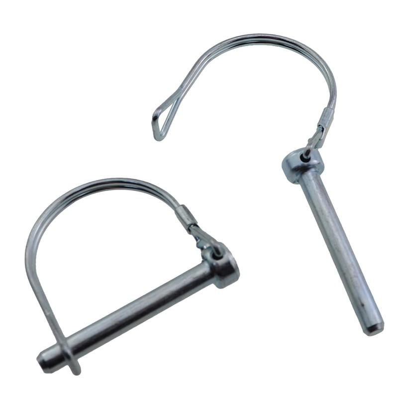 CTWHA 2PCS Stainless Steel D Locking Pins Spring Loaded Safety