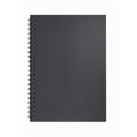 Artgecko Stocky Sketch Book A4 Portrait - 40 Pages (20 Sheets) Black + 40 Pages (20 Sheets) White