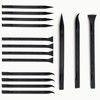 18pcs Non-Scratch Plastic Scraper Tool，Scratch Free Plastic Scraper，Carbon Fiber Plastic