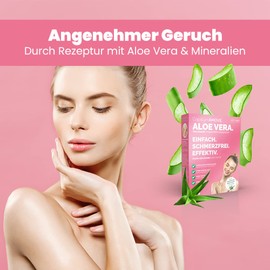 Capillum Amove Aloe Vera Depilatory Cream Powder Full Body Painless Shower Hair Removal – Intimate Area for Men and Women without Synthetic Additives