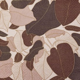 20 Napkins Outline of Leaves Rose/Brown Flowers Craft Neutral Timeless Table Decoration Decoupage Decoupage Decoupage 33 x 33 cm