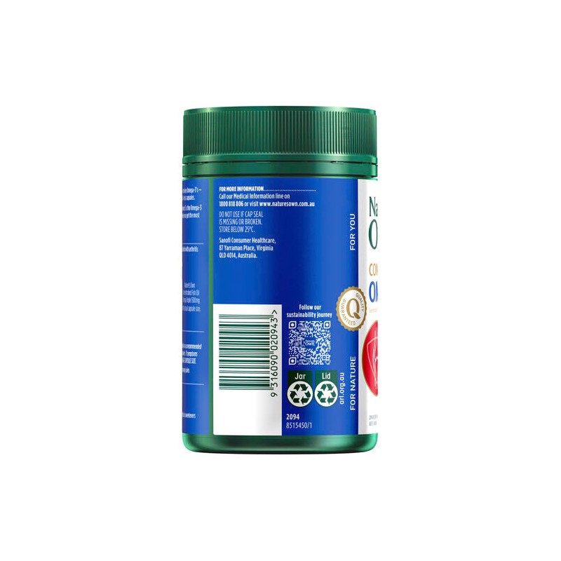 Nature's Own Concentrated Omega Triple Capsules 80