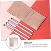 Healeved 1bag Portable Eyeshadow Brush Mini Eye Makeup Brushes for