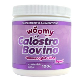 Calostro Bovino Inmunoglobulina 100 g Woomy polvo