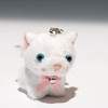 たけのこ(Takenoco) フォンテーヌストラップ ネコ 白 ぬいぐるみ 38035