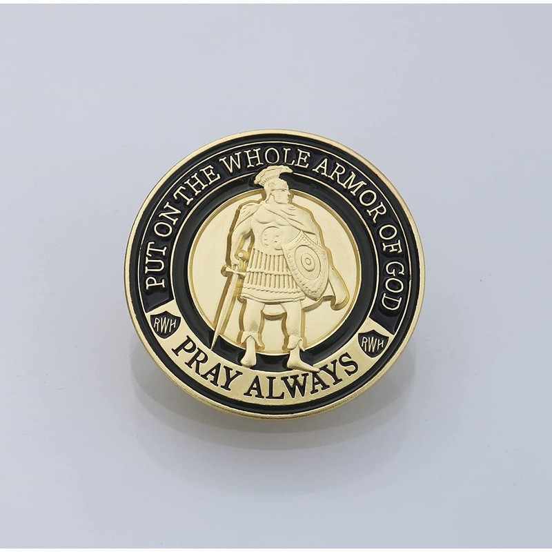 Put On The Whole Armor of God 1.2" Lapel Pin