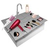 Mofason Bathroom Sink Top Cover Space Saver,Silicone Makeup Organizer Mat