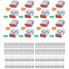 230 PCS Deutsch DT Grey 12 Pin Connectors 8 Set,