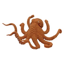 Deluxebase Mini Animal Adventure Replica Octopus Small Realistic Octopus Figure Ideal Animal Toy for Kids