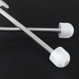 Bucherry 30 Pairs Plastic Shoe Trees Bulk Spring Shoe Trees for Men Stretcher Sneakers Shape Keeper Inserts Holder, US Size 6-12(White)