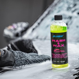 MIIGII Car Wash Soap with Paint Protection Coating - pH Balanced Car Shampoo - Rich Suds & Deep Cleaning - All Vehicles - 1000ml (34oz)