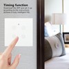 WiFi Smart Wall Light Switch Tempered Glass Remote Control Wireless