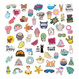 Pegatinas Bekayshad Para Botellas De Agua, Paquete De 200 Un