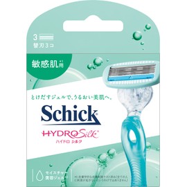 Chic Schick Hydro Silk Sensitive Skin Replacement Blades (3 Pack)