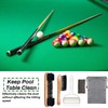 Windspeed 4+1 Pool Table Brush Set, Wood Billiards Pool Table