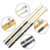 Slow Jigging Rod, 2pcs, 30-50lbs Power, 5'4''/6'0''/7'0'' Length, 6 Guides,