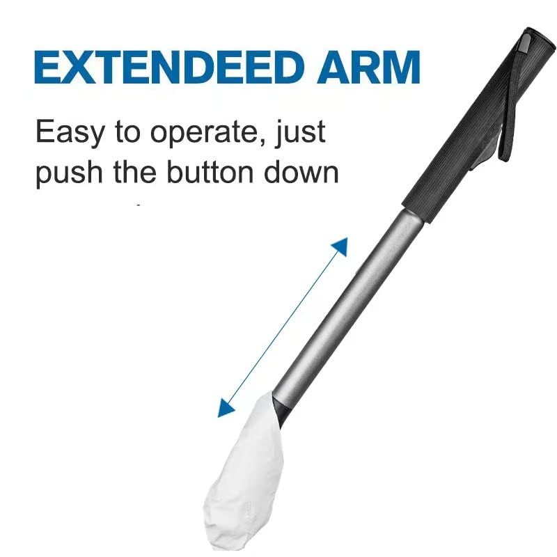 EASACE Upgrade Toilet Aid 17" Long Reach Comfort Wipe,Self Wipe