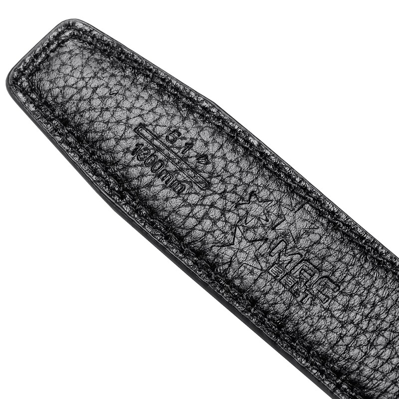 Replacement Men's Genuine Leather Belt with Holes, 1.1 inches (2.8
