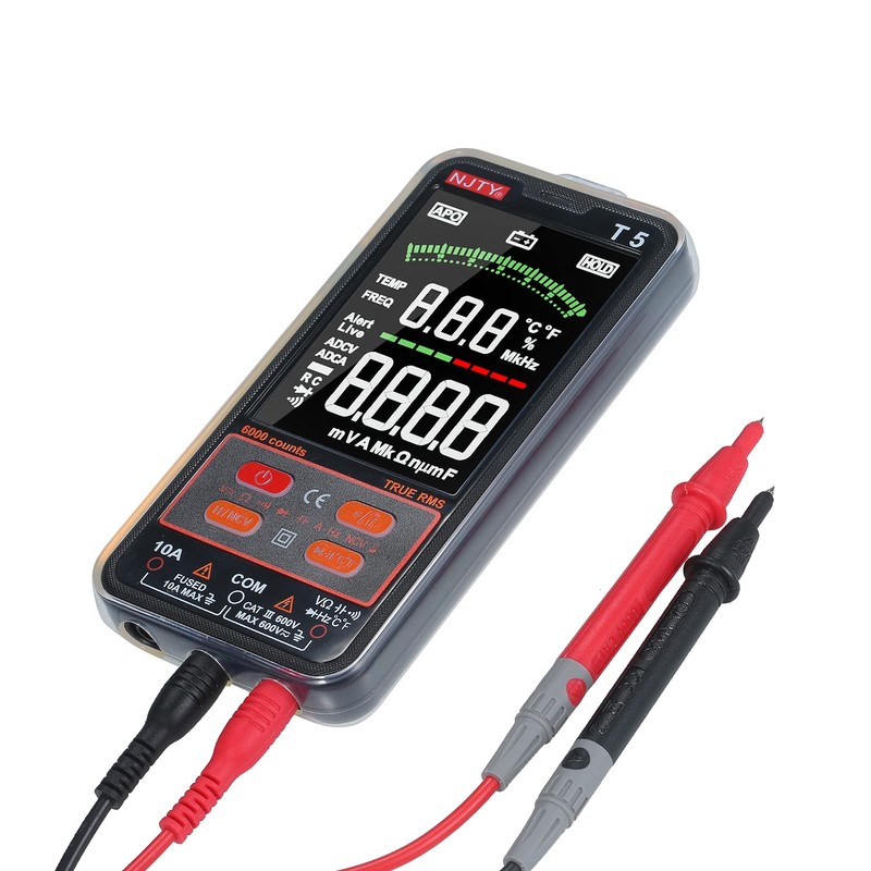 T5 6000 Counts True RMS Multimeter Digital Universal Tester 3.8-inch