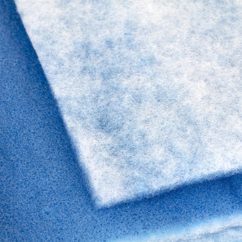 MGT 140 Inch BLUE BONDED AQUARIUM FILTER MEDIA PAD 12"