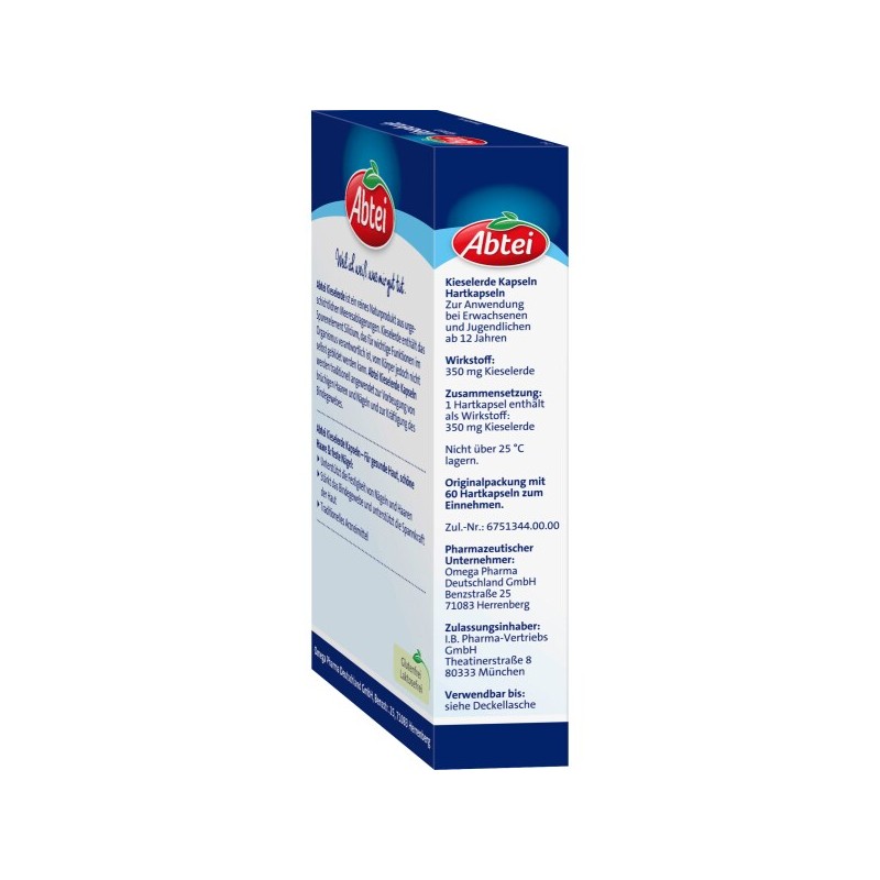 압타이 Abtei 실리카 규소 인텐시브 60정 Abtei Silica Intensive 60