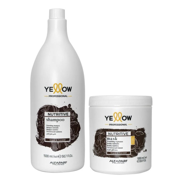 Yellow Nutritive Shampoo 1500 Ml + Mascarilla 1000 Ml