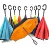Jasu Pack De 10 Sombrillas Paraguas Reversibles Color Aleatorio