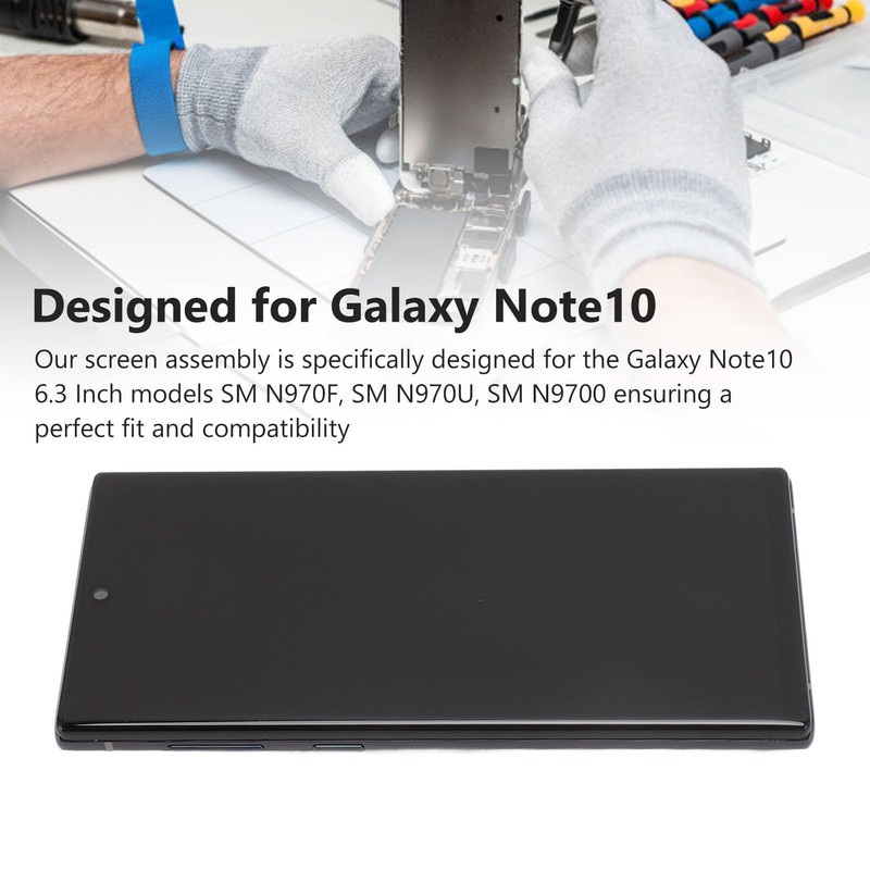 Yoidesu Pantalla para Note 10, Reemplazo de Pantalla LCD para