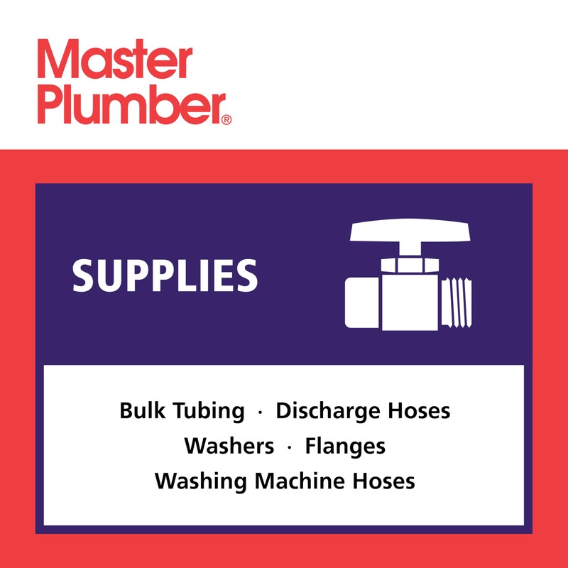 Master Plumber 531C, High Pressure Washing Machine Hose, 3/4-Inch x