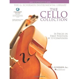 The Cello Collection Easy To Intermediate Cello/Piano G. Schirmer Instr Library Bk/Ado