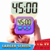 Antonki 2 Pack Digital Timer for Kids, Magnetic Countdown Kitchen