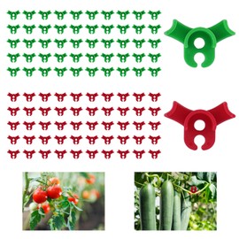 FALSKT Pack of 100 Plant Benders, Plant Clips for Low Stress Training, 90 Degree Plant Clips, Plant Clips for Bending Plant Stems, Changing the Growth Direction, Plant Growth Bender