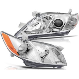 Headlight assembly Fit For Toyota Camry 2007-2009 Driver and Passenger Side