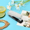 JSCARLIFE Bling Crystal Stapler,Sparkly Diamond Stapler for Desk Handmade Clay