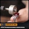 Junchamp Diamond Sanding Bits for Rotary Tool, Grinding Stone Sanding