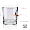 BenShot Rocks Glass with Real .308 Bullet - 11oz |
